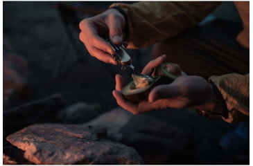 Image of Stansport Campers Knife w/Fork and Spoon 8530