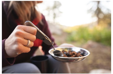 Image of Stansport Campers Knife w/Fork and Spoon 8530