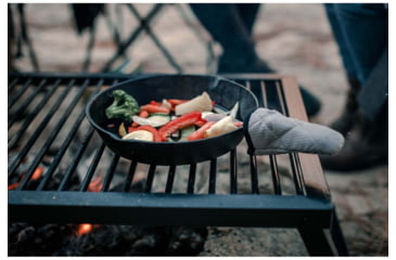 Image of Stansport Cast Iron Fry Pan - 10-1/2 In - Pre-Seasoned 16067