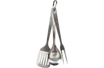 Image of Stansport Cooking Utensil Set, Stainless Steel 48269