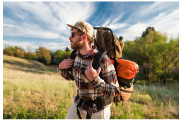 Image of Stansport Deluxe Freighter Aluminum Pack Frame - Black 574-F