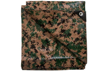 Image of Stansport Digital Camo Tarp - 8x10ft,Woodland T-810-17