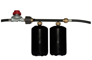 Image of Stansport Double Cyclinder Fuel Post - Dual Outlet, White, 192-200