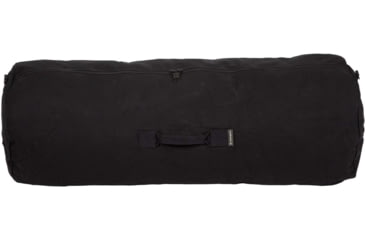 Image of Stansport Duffel Bag w/ Zipper - Black - 21x36in 1230-20
