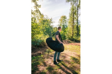 Image of Stansport Duffel Bag w/ Zipper - Black - 21x36in 1230-20