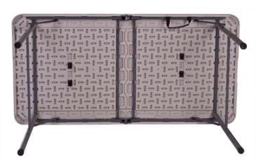 Image of Stansport Folding Table - White - 48 In X 24 In X 29 In 616-2448