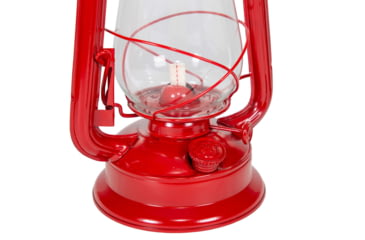 Image of Stansport Kerosene Hurricane Lantern, 12in., Red 48220