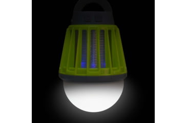 Image of Stansport Lantern Bug Zapper 2 in 1, 180 Lumen, 1000 Volt, Yellow/Grey, 112-180