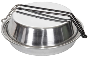 Image of Stansport Mess Kit - Heavy Duty Aluminum - Polished 250-P