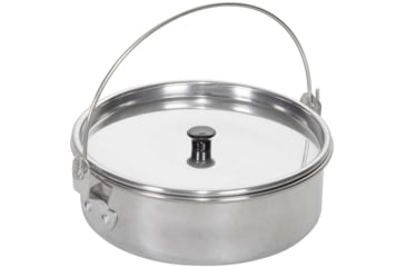 Image of Stansport Mess Kit - Heavy Duty Aluminum - Polished 250-P