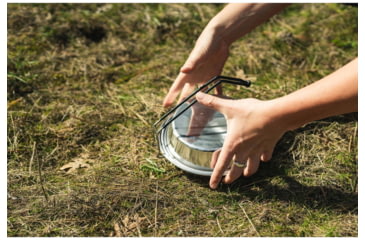 Image of Stansport Mess Kit - Heavy Duty Aluminum - Polished 250-P
