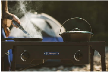 Image of Stansport Outdoor Stove, 2 Burners 101840