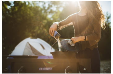 Image of Stansport Outdoor Stove, 2 Burners 101840