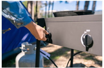 Image of Stansport Outdoor Stove, 3 Burners 100244