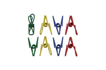 Image of Stansport Plastic Coated Clothes Clips, 8 Pack, 866