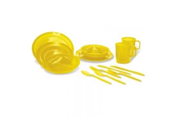 Image of Stansport Polyware Set - 2 Party  - Yellow 313-65