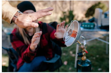 Image of Stansport Portable Outdoor Propane Radaint Heater, 195, EDEMO1