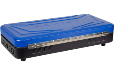 Image of Stansport Propane Stove, w/2 - 25 K and 1-10 K Burners, Blue, 212-300-50