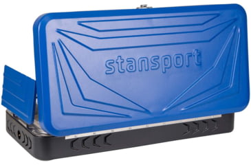 Image of Stansport Propane Stove, w/2 - 25 K Burners, Blue, 212-50