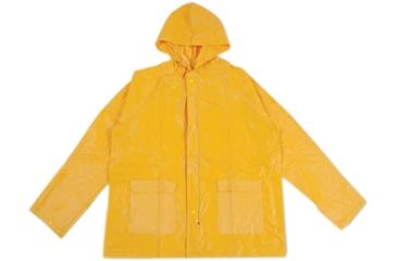 Image of Stansport Pvc Raincoat Cloth Back - Yellow - Xl 2010-XL