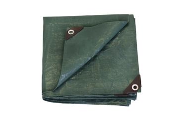 Image of Stansport Rip Stop Tarp - 10x12ft,Green - Pdq Pack T-1012-P