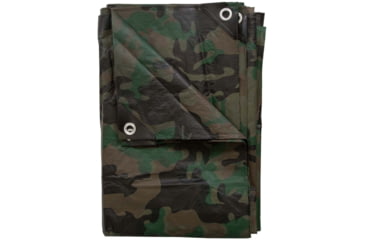 Image of Stansport Rip Stop Tarp -5x7ft,Woodland Camo T-57-C