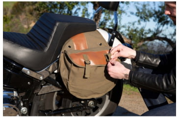 Image of Stansport Saddle Bag - Canvas 766