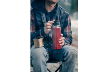 Image of Stansport Shotshell Thermal Bottle, 12 Gauge, Red, 25 oz. 60505