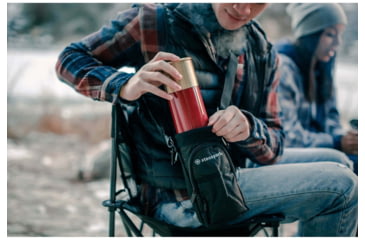 Image of Stansport Shotshell Thermal Bottle, 12 Gauge, Red, 25 oz. 60505