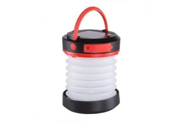 Image of Stansport Solar Telescopic Lantern, 65 Lumens, Black/White 114