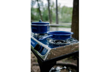 Image of Stansport Stainless Steel 2 Burner Stove w/Stand 213