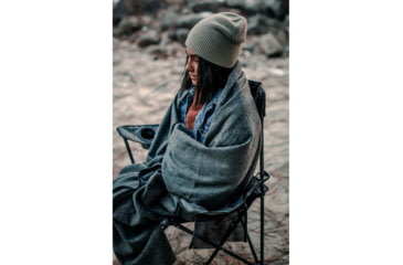 Image of Stansport Wool BlanKet, 60x80in, Gray, 1243