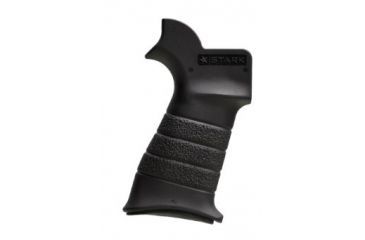 Image of Stark Equipment AR Rifle Grip, with Hook Mount, Black ANG-HM-BL