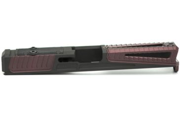 Image of Statement Defense Overbite - Glock 17, Gen 3, DPP, Maroon / Black Cerakote, Medium, OBT2317MB