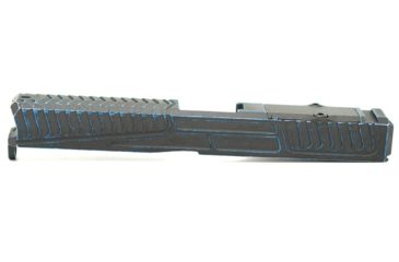 Image of Statement Defense Overbite - Glock 17, Gen 3, RMR, Battleworn Black / Blue, Medium, OBT1317BBB
