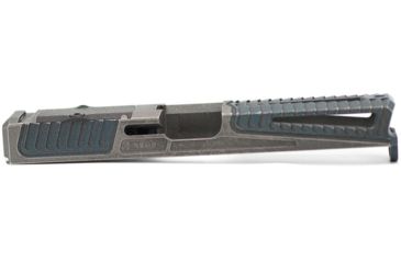 Image of Statement Defense Overbite - Glock 17, Gen 3, RMR, Battleworn Blue / Grey 2-Tone, Medium, OBT2317BBG