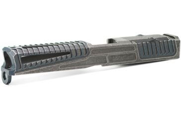 Image of Statement Defense Overbite - Glock 17, Gen 3, RMR, Battleworn Blue / Grey 2-Tone, Medium, OBT2317BBG