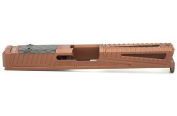 Image of Statement Defense Overbite - Glock 17, Gen 3, RMS, Goldish / Maroon, Medium, OBT2317GM