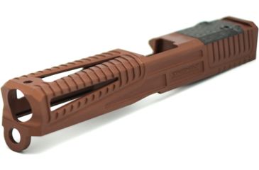 Image of Statement Defense Overbite - Glock 17, Gen 3, RMS, Goldish / Maroon, Medium, OBT2317GM