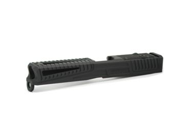 Image of Statement Defense Overbite Slide, DeltaPoint Pro Optic Cut, Glock 17 Gen3, Black DLC OverbiteblkdlcW