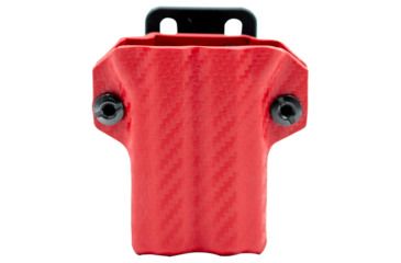 Image of StatGear Kydex Sheath for Gerber Suspension, Carbon Fiber Red, GSUSP-CF-RED