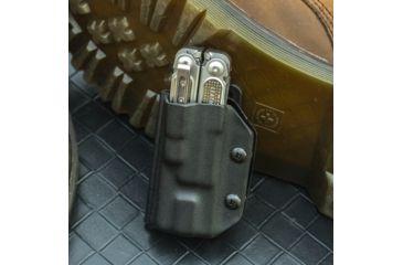 Image of StatGear Kydex Sheath for Leatherman Free P4, Black, LP4-BLK