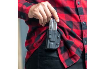 Image of StatGear Kydex Sheath for Leatherman Free P4, Black, LP4-BLK