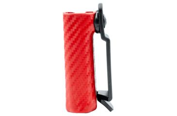 Image of StatGear Kydex Sheath for Leatherman Wingman &amp; Sidekick, Carbon Fiber Red, LWING-CF-RED