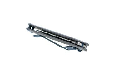 Image of StatGear Slinger Folding Knife, 2in, D2 Steel, Stainless Steel Handle, Gray SLNGR-GRY