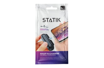 Image of Statik Snap-N-Charge Universal Power Bank, Black, PUP-0373