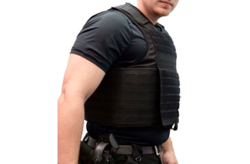 Image of Stealth Armor Systems HFRAS Patrol Vest Optmized Carrier, Black, Medium, HXT1P-PV-MD-BLK-OP