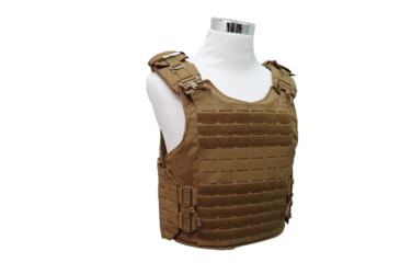 Image of Stealth Armor Systems HFRAS Patrol Vest Optmized Carrier, Coyote Brown, Small, HXT1P-PV-SM-CB-OP