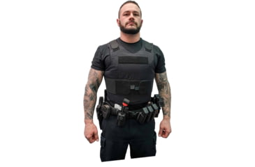 Image of Stealth Armor Systems Razor Light IIIA Concealable Vest, Black, Medium, Long, Wide, RZL3ASDCV2LW1