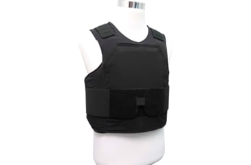 Image of Stealth Armor Systems Razor Light IIIA Concealable Vest, Black, Medium, Long, Wide, RZL3ASDCV2LW1